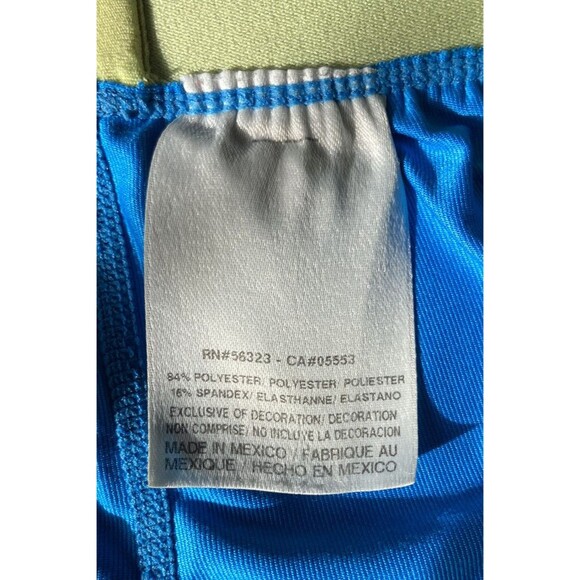 Nike Pro Combat Womens Compression Crop Leggings Size S Blue Leopard Gym Running - Picture 6 of 11